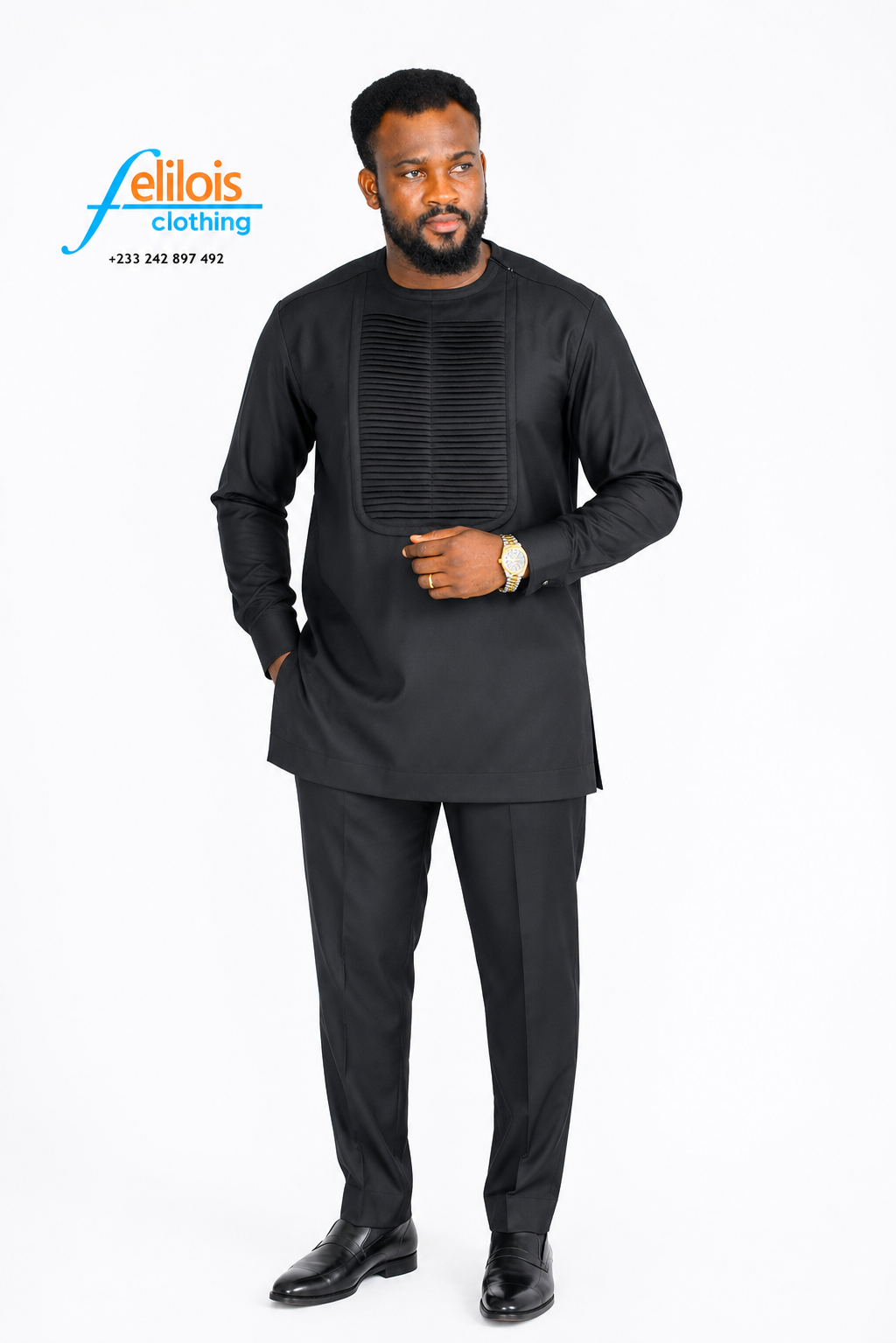 Long-Sleeve (14) Kaftan Long Sleeve LS- 014 - Image 1