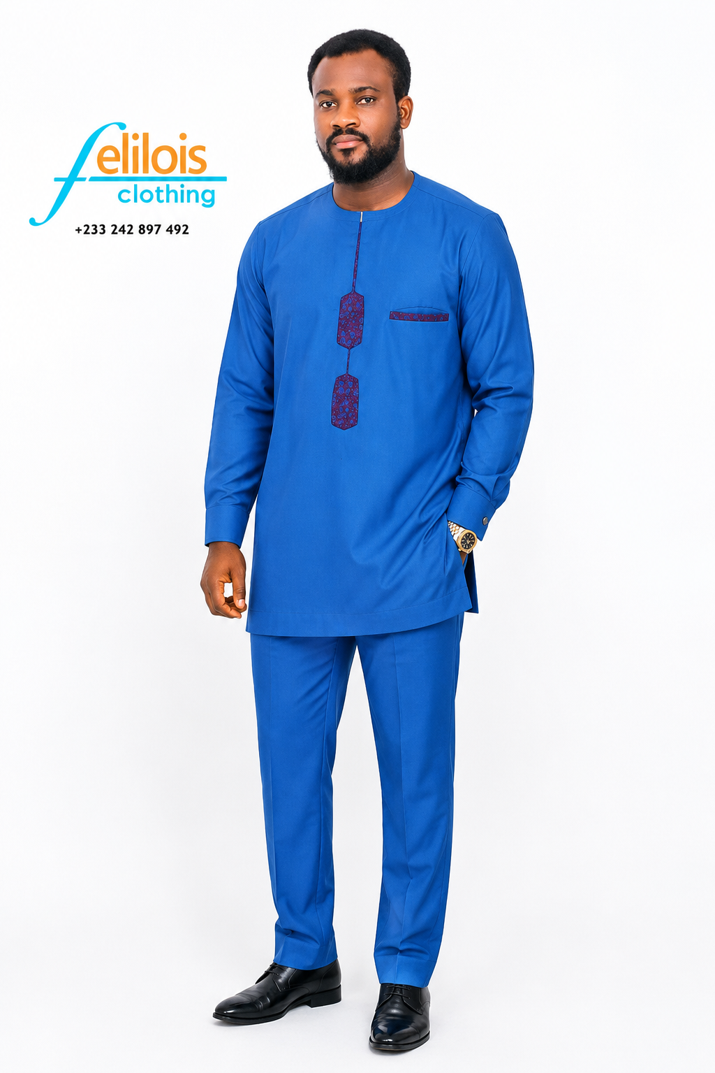 Long-Sleeve (15) Kaftan Long Sleeve LS- 015 - Image 1